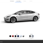 Tesla ouvre le configurateur du Model 3 au grand public