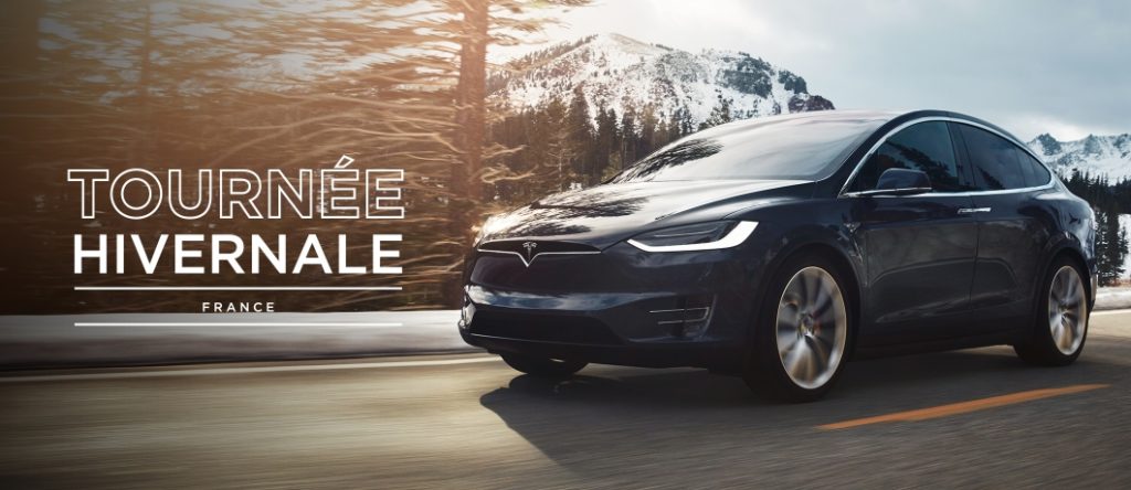 La tournée hivernale 2018 de Tesla en haute montagne