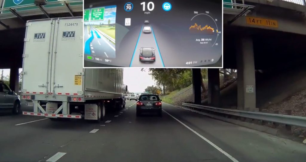 “La dernière mise à jour de l’Autopilot de Tesla impressionne” est verrouillé La dernière mise à jour de l’Autopilot de Tesla impressionne