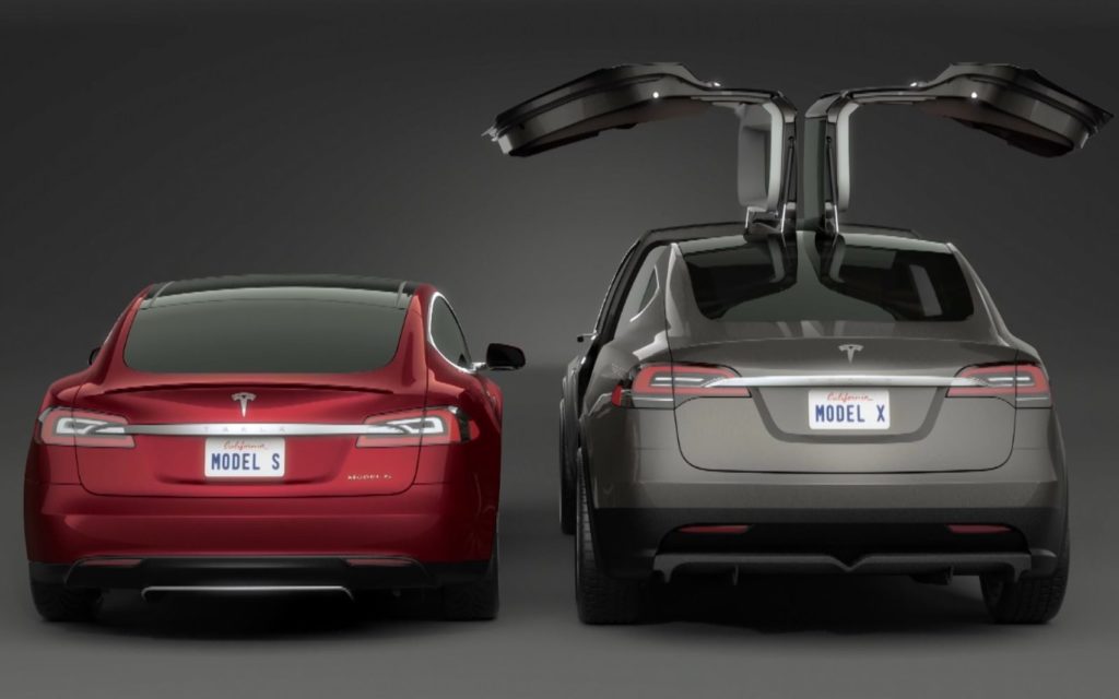 tesla options Model X