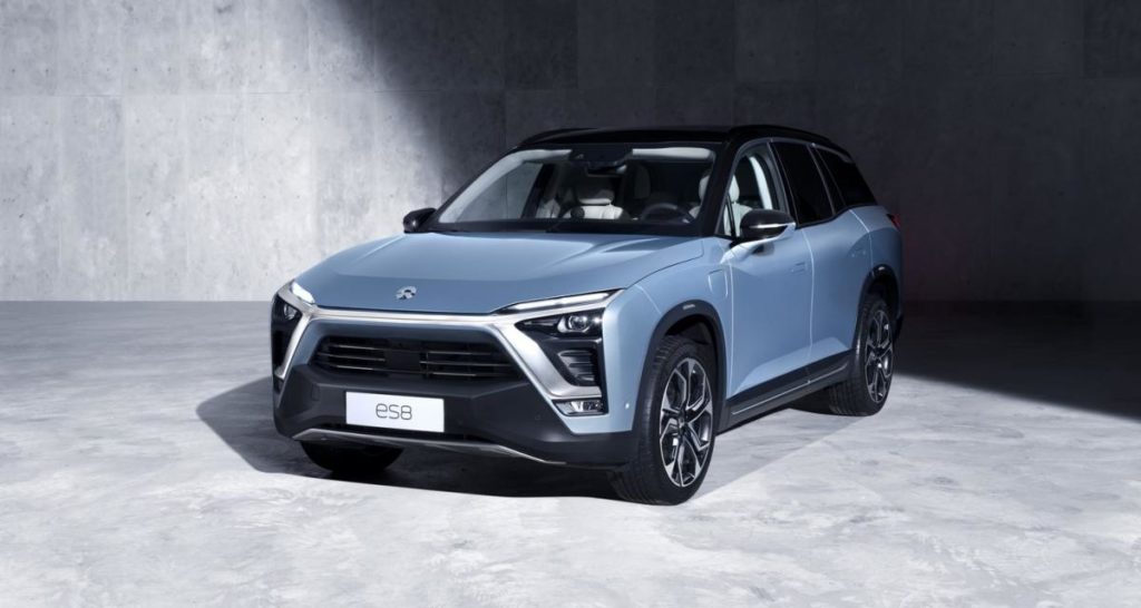 nio ES8 concurrent tesla