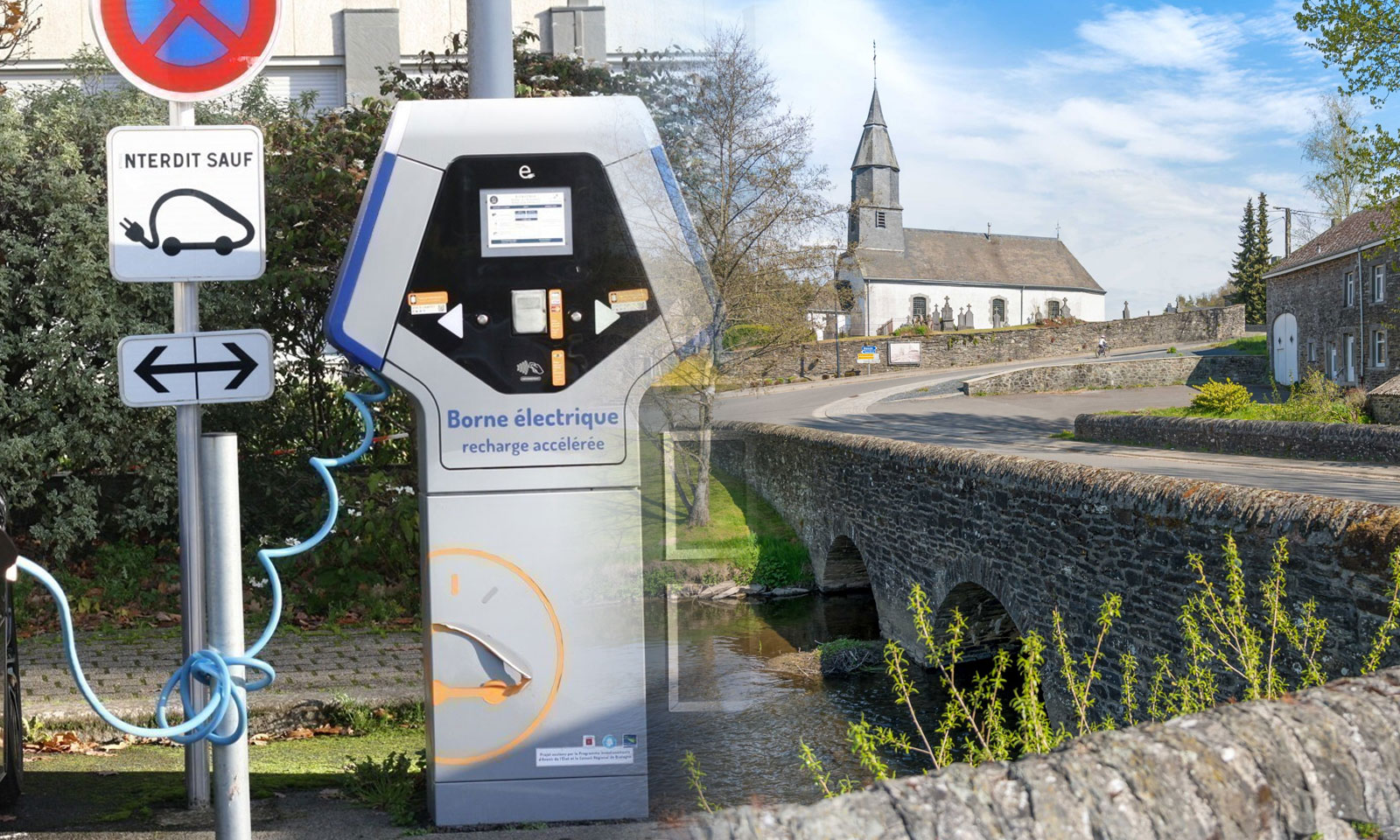 Ce petit hameau isolé de 70 habitants possède 33 bornes de recharge électriques !