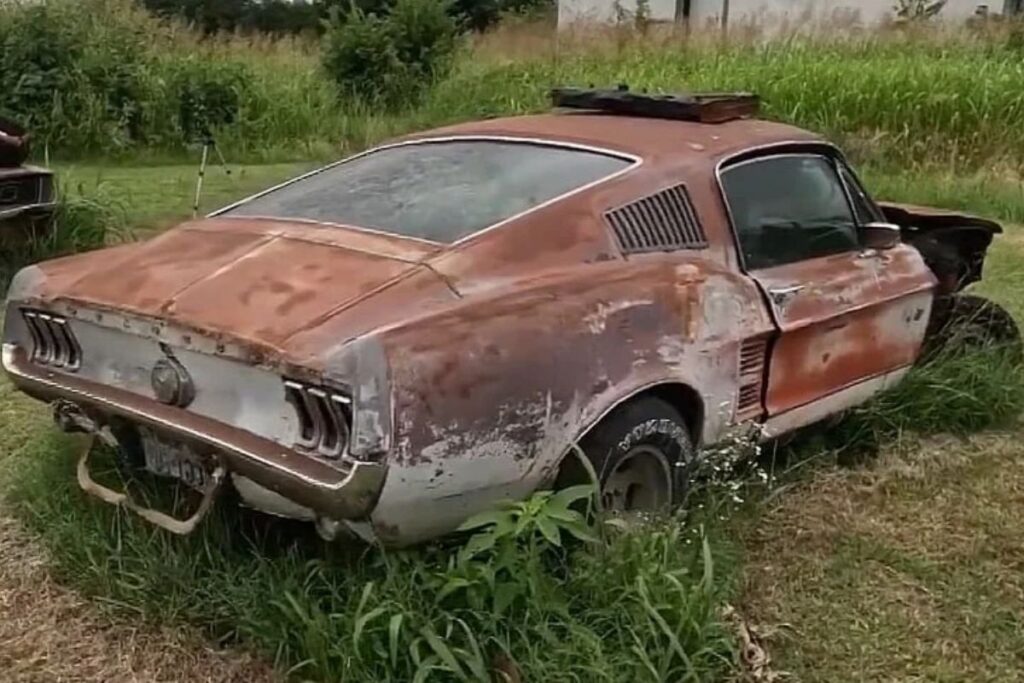 Il achète cette épave de Ford Mustang 1967 pour une bouchée de pain, et découvre qu'il s'agit d'un joyaux extrêmement rare