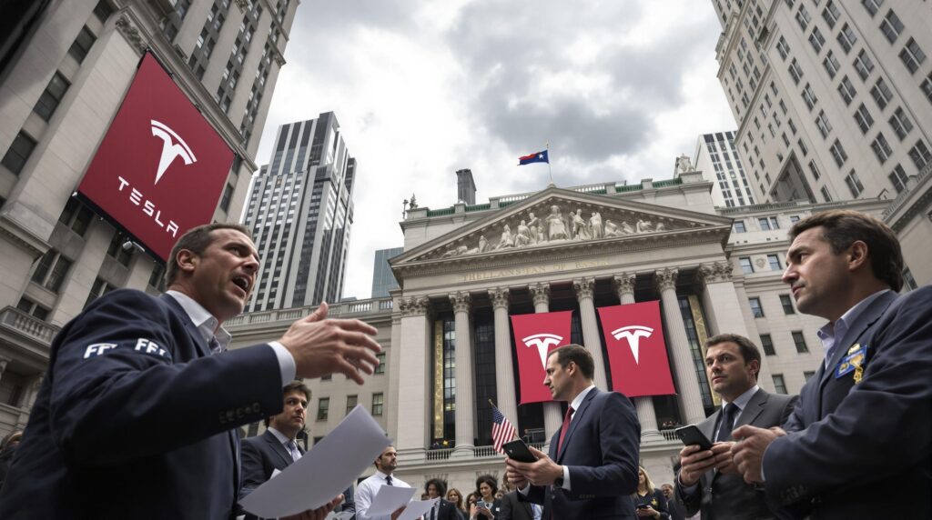 découvrez comment la décision audacieuse de tesla d'intégrer des robots dans sa production suscite des débats animés au sein de wall street. analysez les implications financières et technologiques de cette stratégie qui pourrait transformer l'industrie automobile.